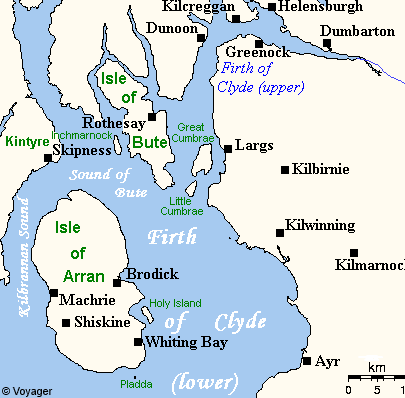 ayrshire map
