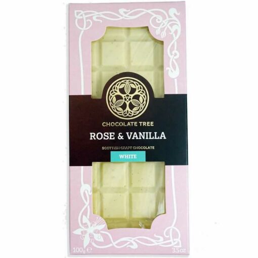Rose & Vanilla White Chocolate