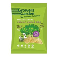 Sour Cream & Chive Broccoli Crisps